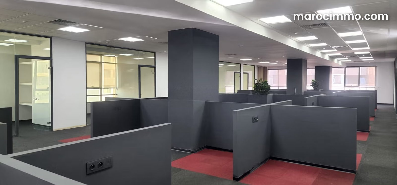 426 sqm Office for Lease, Sidi Maarouf, Casablanca — Casablanca