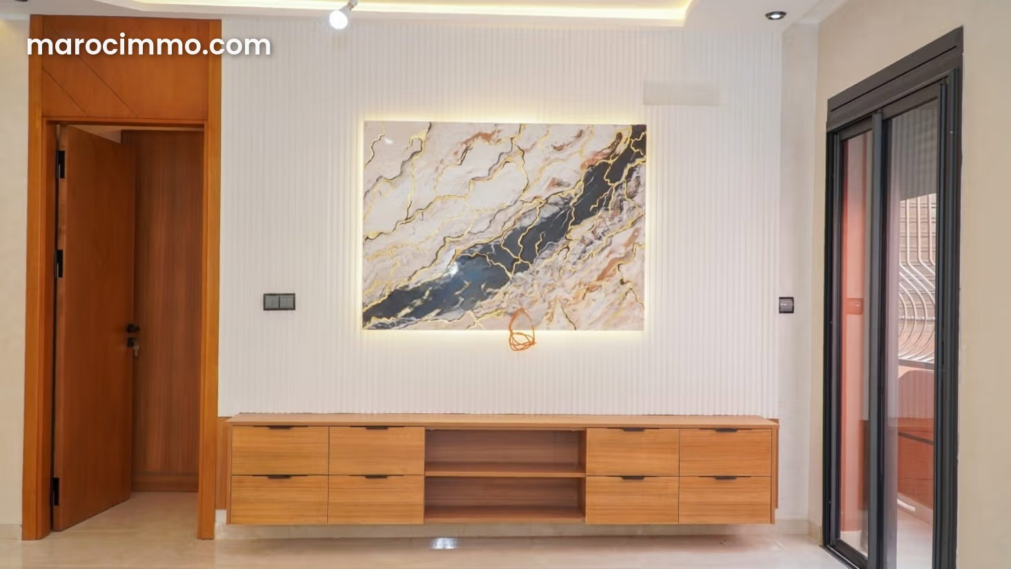 Appartement 110 m², Guéliz Plaza, Marrakech, standing et confort — Marrakech