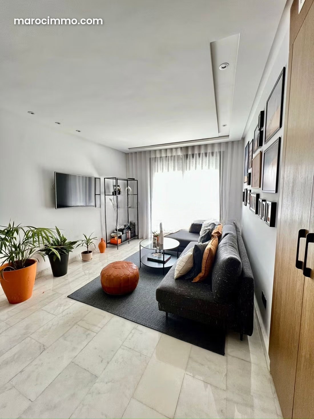 Bright Furnished Apartment for Rent in Les Princesses, Casablanca — Casablanca