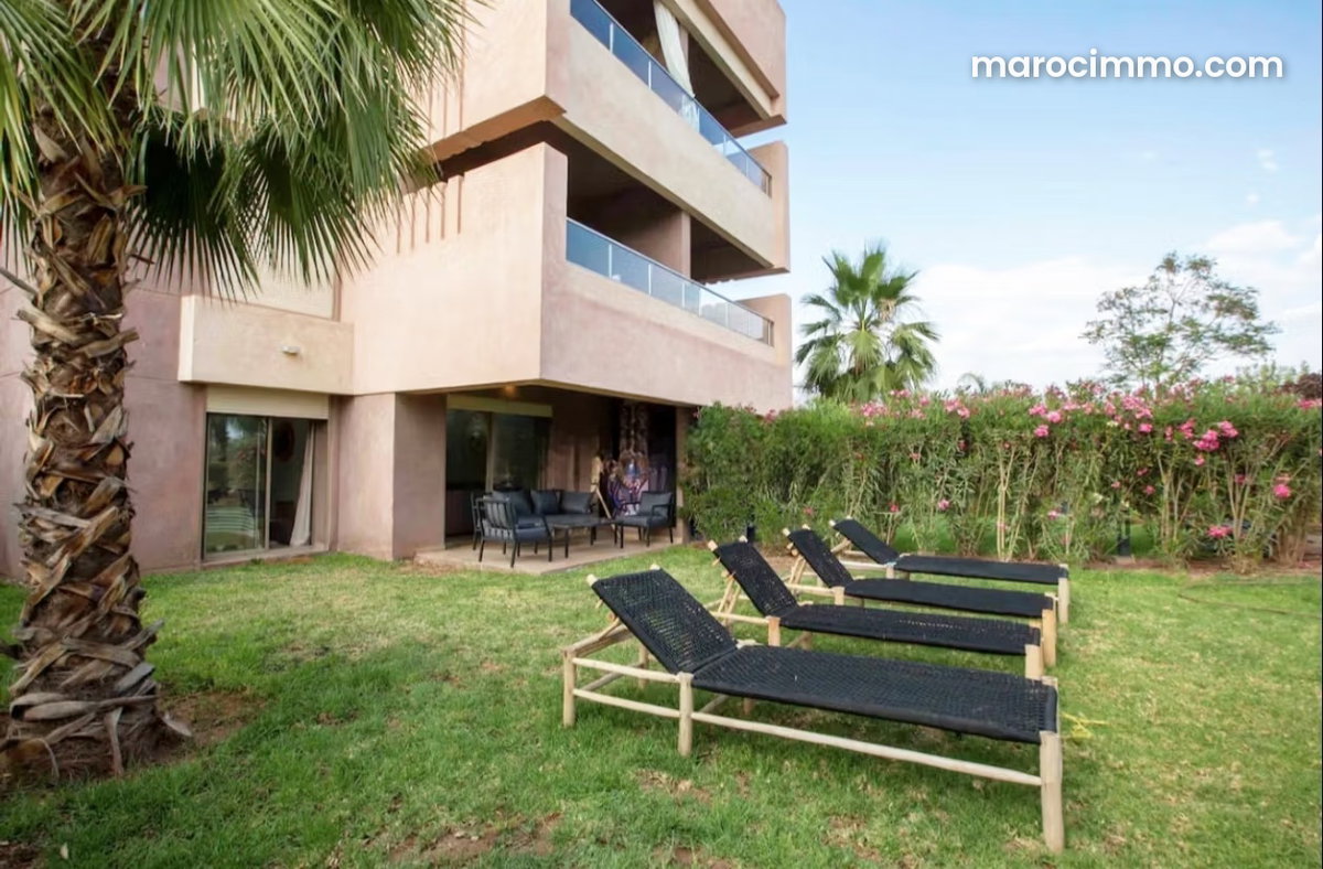 Appartement rez de jardin à prestigia à vendre