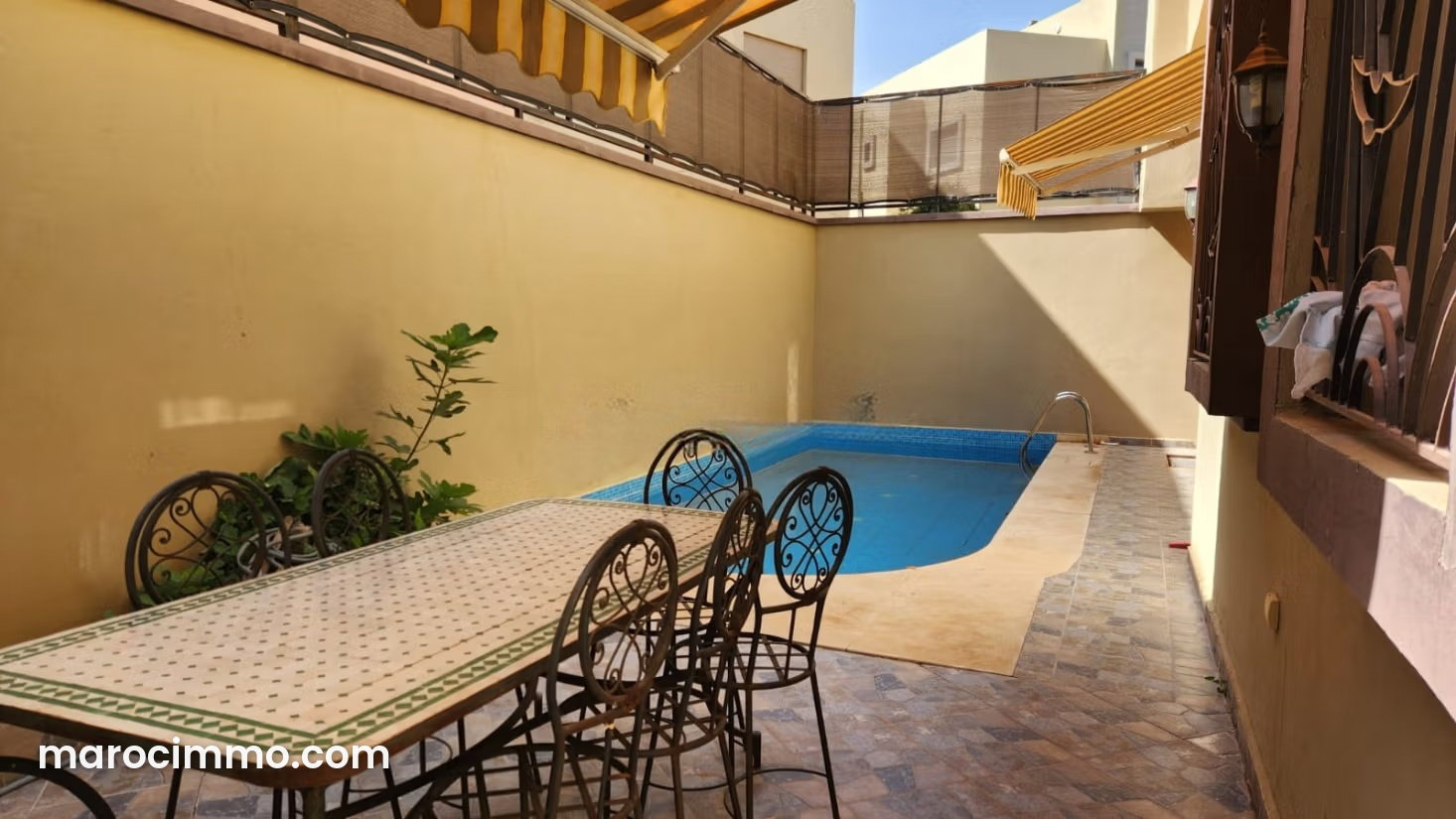 Furnished 250 sqm House with Pool and Garden, Hay Targa, Marrakech — Marrakesh