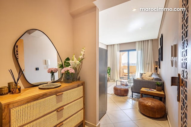 Superbe studio meublé à louer à Guéliz. 1 belle chambre — 2