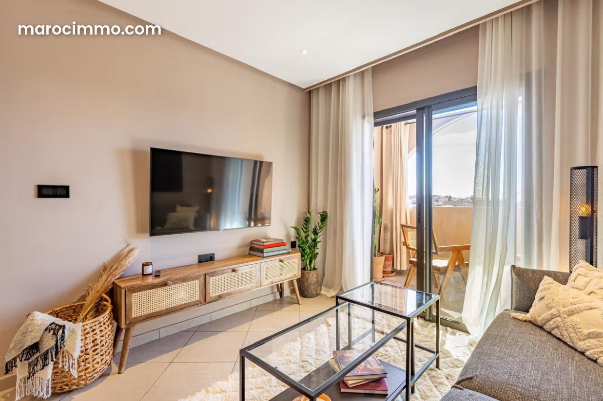 Furnished Studio Apartment with Terrace, Guéliz, Marrakech — Marrakesh