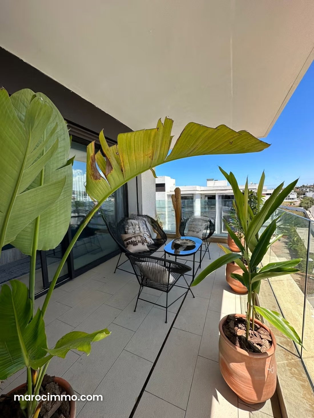 Furnished Sea-View Apartment, Aïn Diab, Casablanca — Casablanca