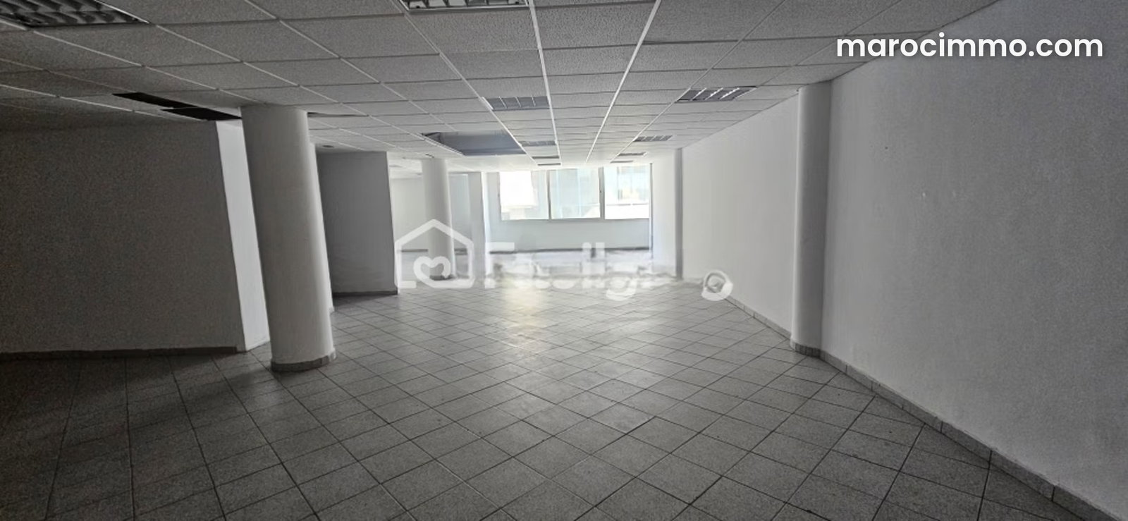 Bureau 122 m² Maarif, Casablanca, immeuble de standing — Casablanca
