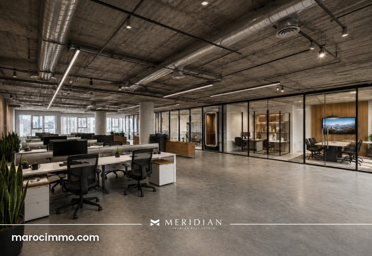Bureau 303 m² à vendre au cœur de Casablanca Finance City — Casablanca