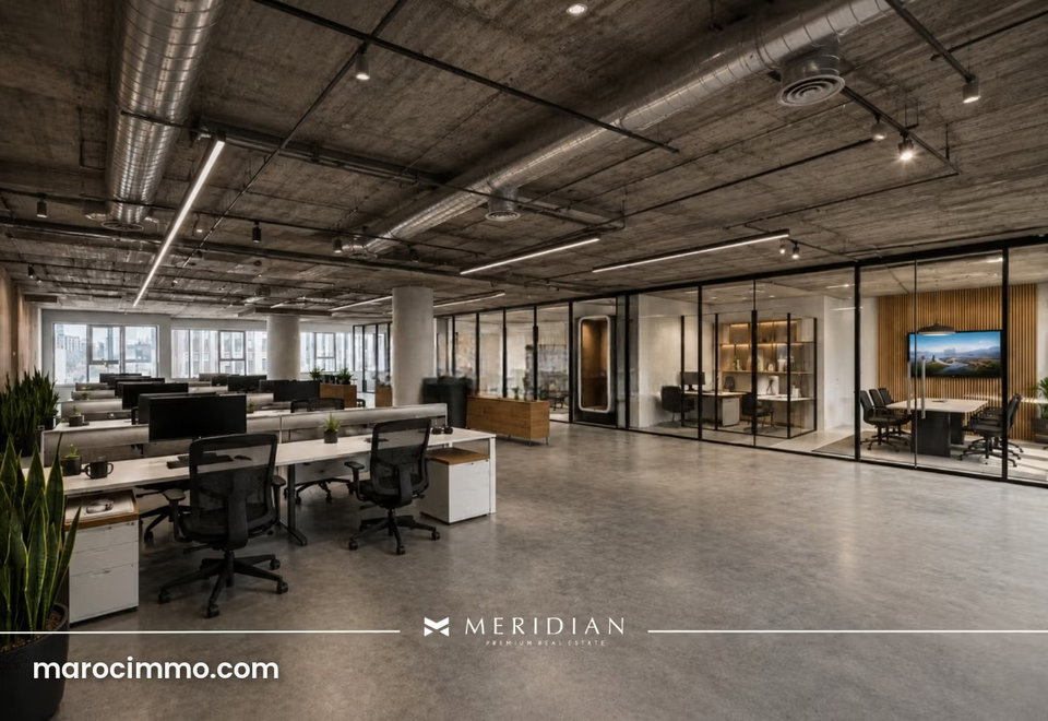 Plateau de bureau 303m² Aménageable, CFC