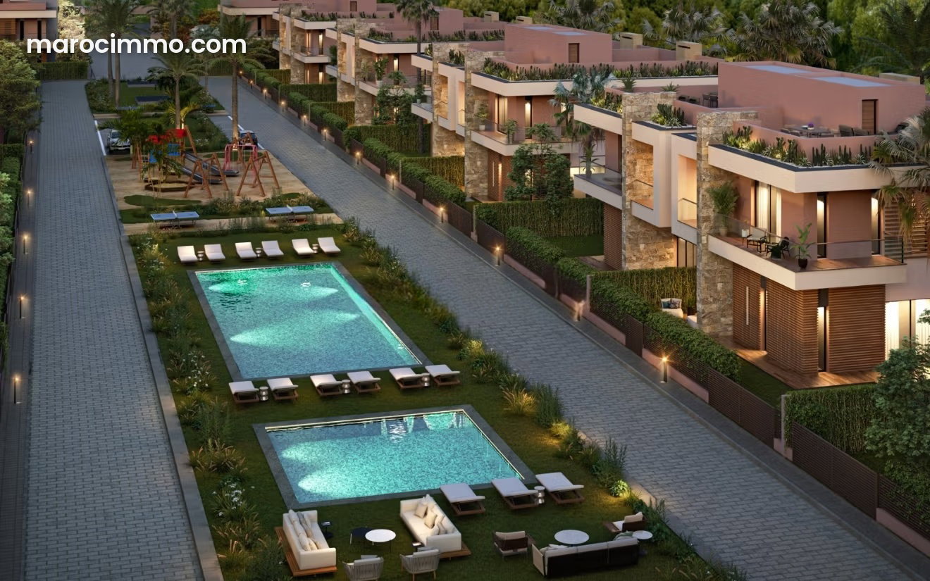500 sqm Contemporary Villa with Pool and Garden, Ourika Road — Marrakesh