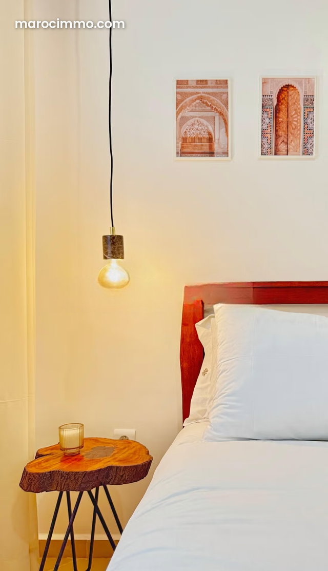 Magnifique appartement en location à Route de l'Ourika. Superficie 70 m². Bien meublé — 4
