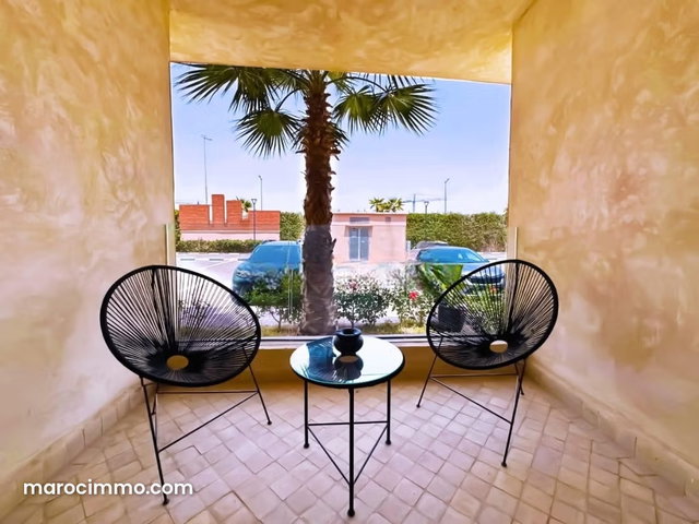 Bel appartement à vendre à Agdal. 2 belles chambres. Bien meublé — 5