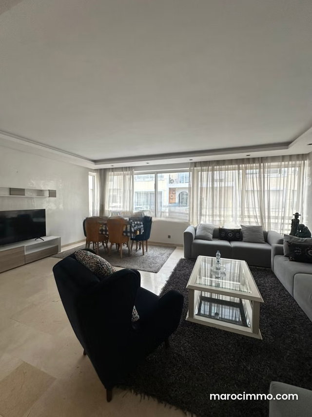 À Louer – Bel Appartement Meublé au Cœur du Quartier Racine – 13 000 DH/mois — 2