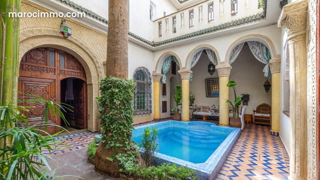 Riad d’exception a vendre vue sue palais badii — 2