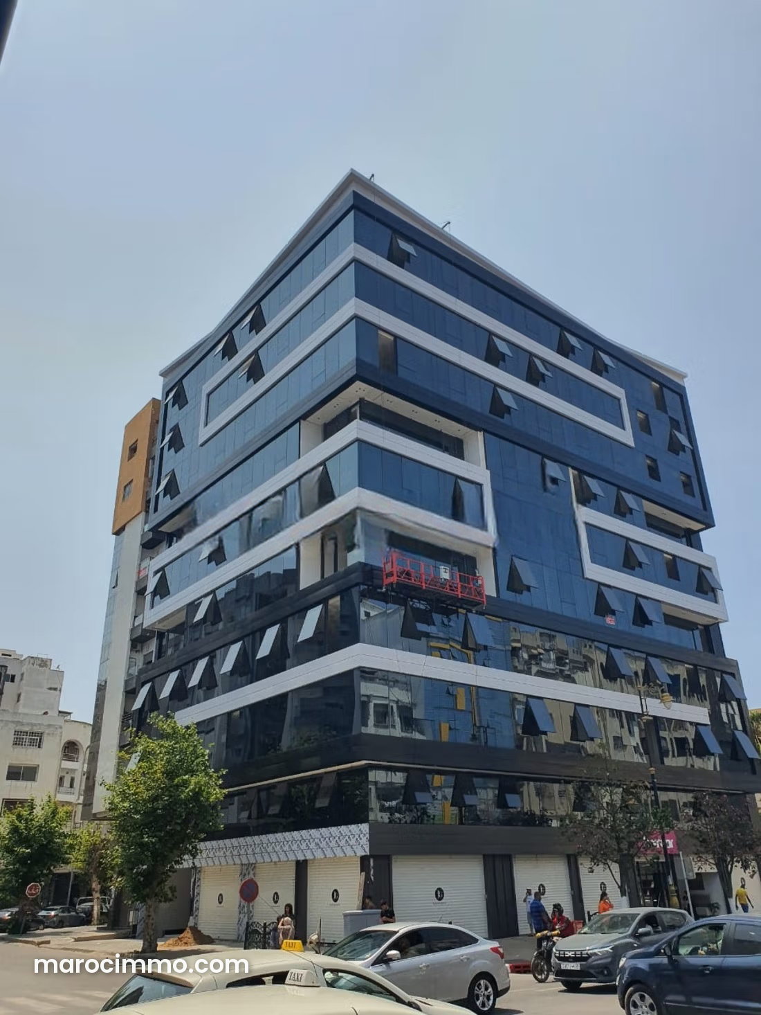 Bureau 90 m² dernier étage, Centre Kénitra, vue dégagée — Kénitra
