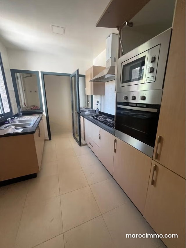 Bouskoura ville verte: Vente bel appartement 2 chambres et une 3 eme pièce séjour ou bureau ou sup 119 m2 — 2