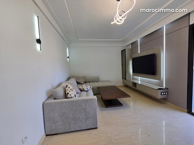 Appartement à louer à Casablanca Finance City. 2 chambres agréables. Bien meublé — 2