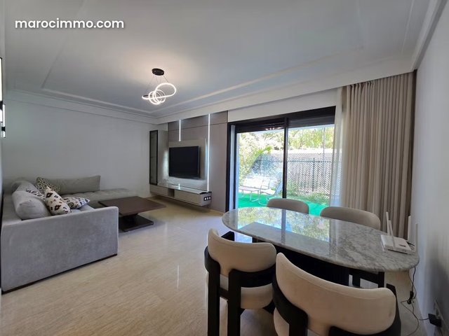 Appartement à louer à Casablanca Finance City. 2 chambres agréables. Bien meublé — 3
