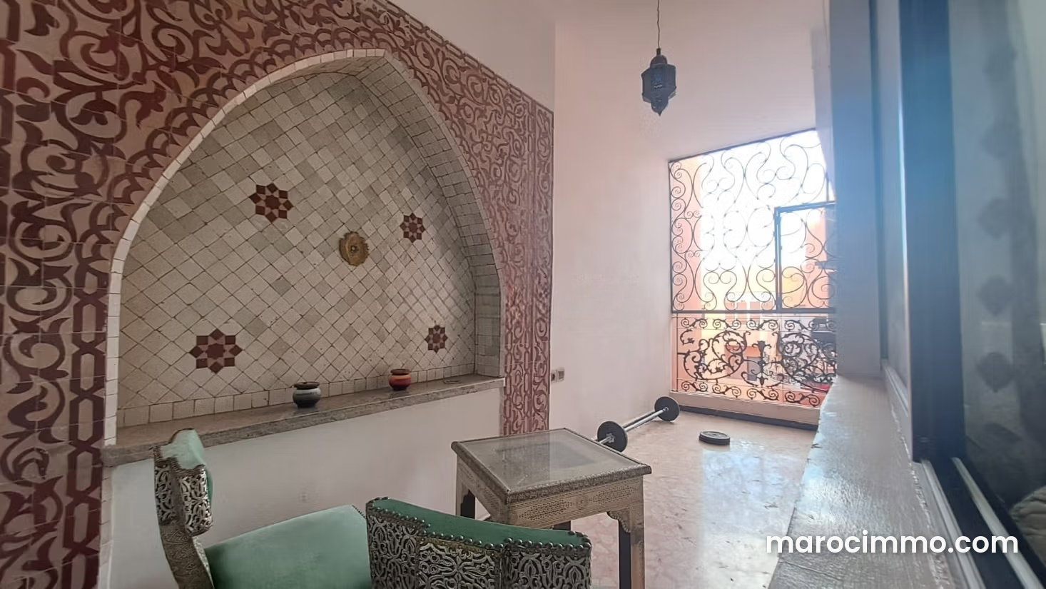 Appartement meublé avec terrasse à louer à Guéliz Marrakech — Marrakech