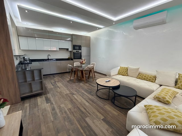 Appartement neuf meublé 2 chambres à Guéliz. Piscine parking sous terrain — 2