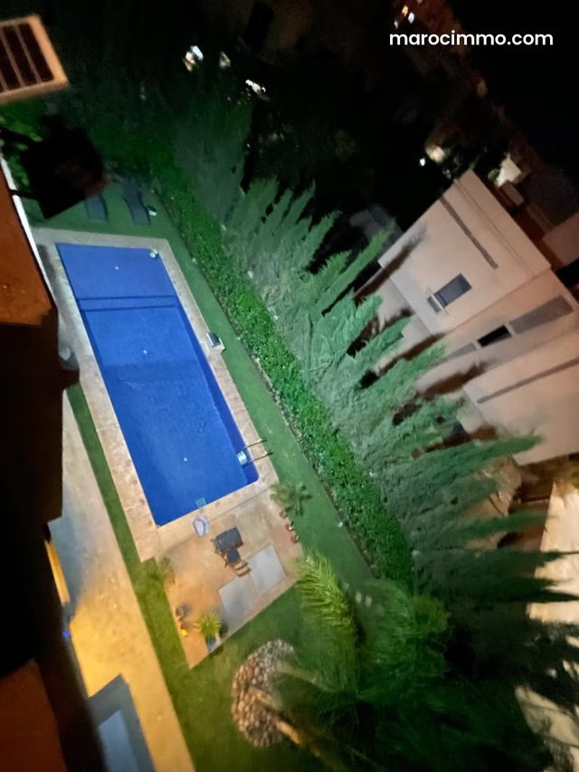 Villa Vide avec Piscine et Hammam Beldi – Location Longue Durée à Targa Marrakech — 2