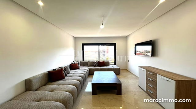 Appartement moderne meublé à louer à Guéliz — مراكش