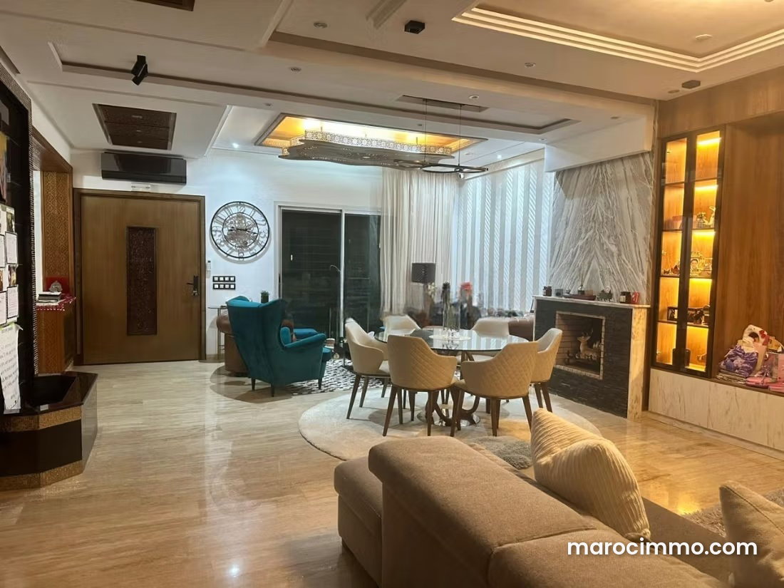 Furnished 4-Bedroom Villa with Swimming Pool, Harhoura, Temara — Temara