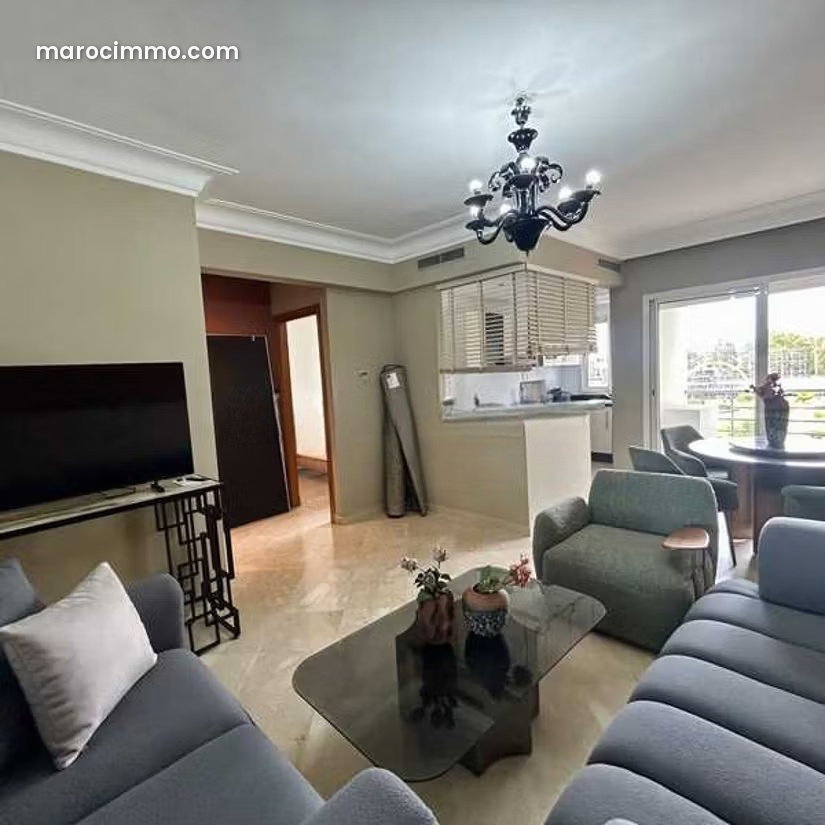 Furnished 66 sqm Apartment, Golden Triangle, Casablanca — Casablanca