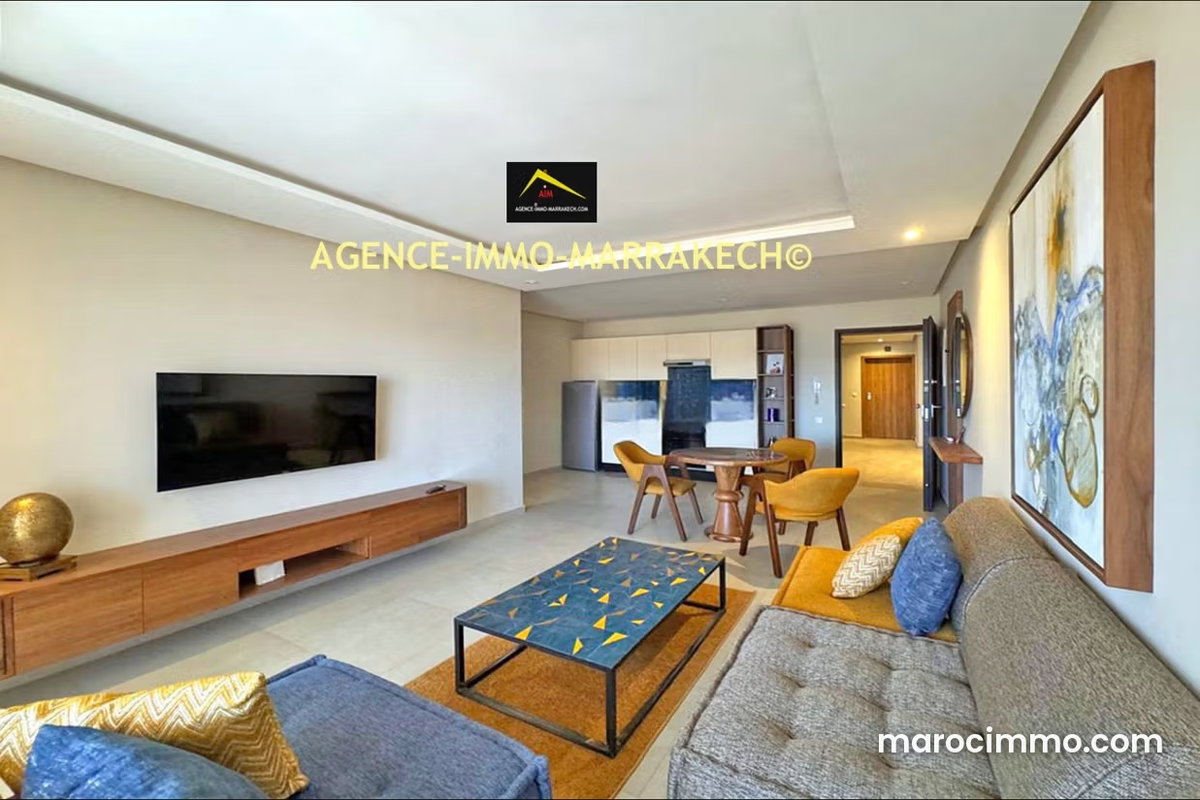 Appat. Meublé 1 chambre, terrasse et piscine