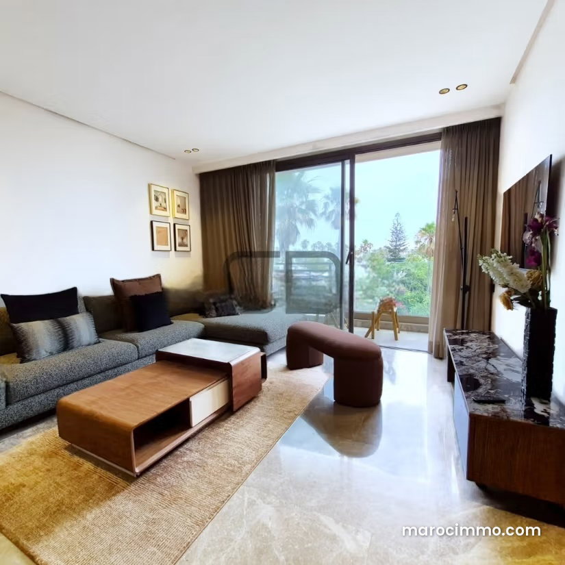 Newly Furnished Apartment in Aïn Diab, Casablanca with Swimming Pool — Casablanca