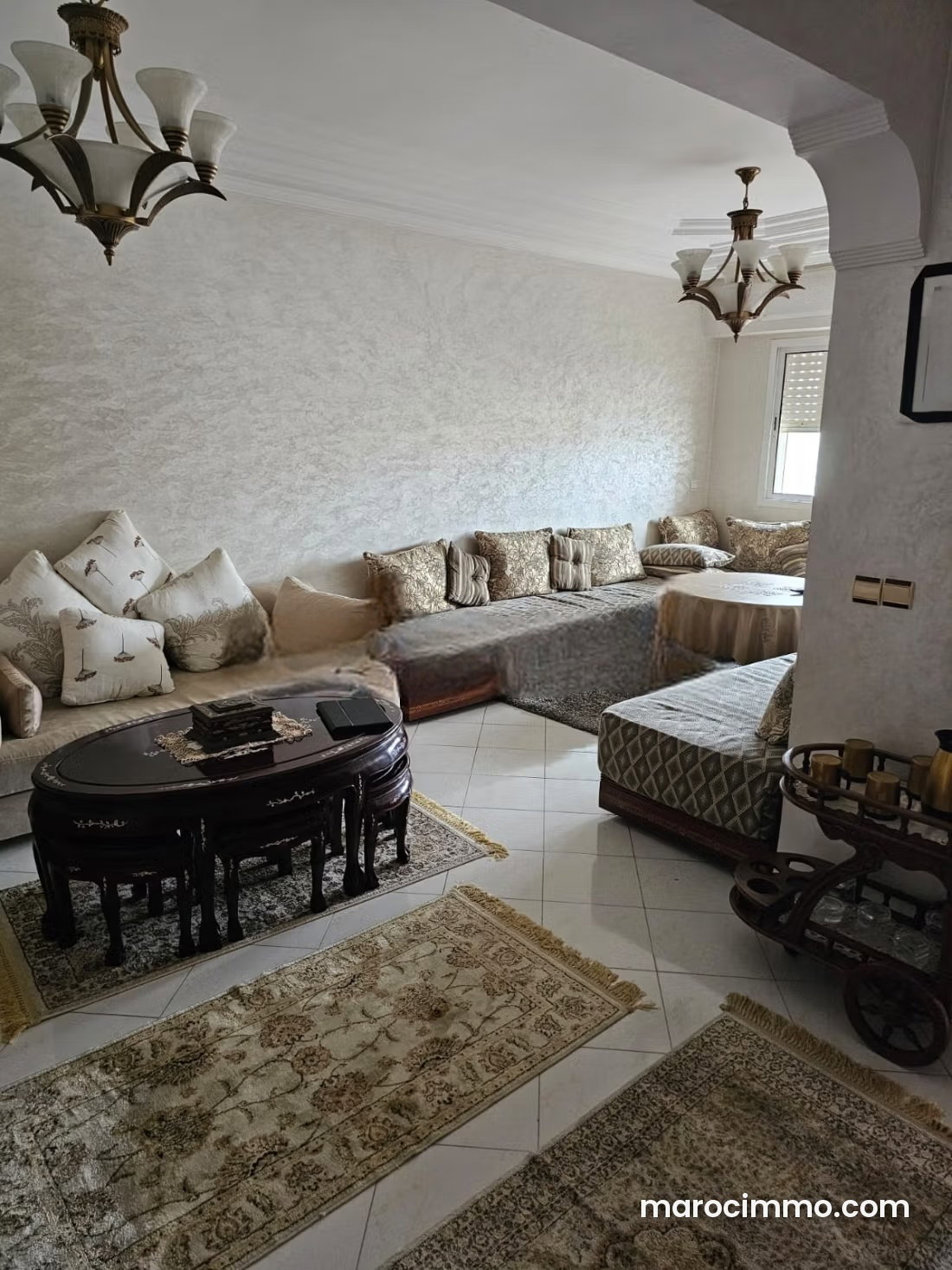 Appartement meublé 75 m² à louer à Bourgogne Casablanca — Casablanca