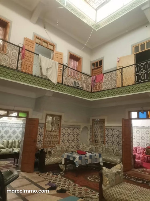 Vente d'un superbe riad à Zaouiat Lahdar. Superficie 154 m² — 4
