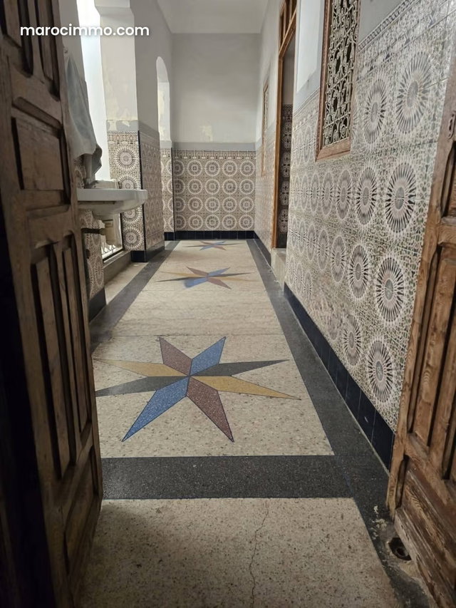 Vente d'un superbe riad à Zaouiat Lahdar. Superficie 154 m² — 2