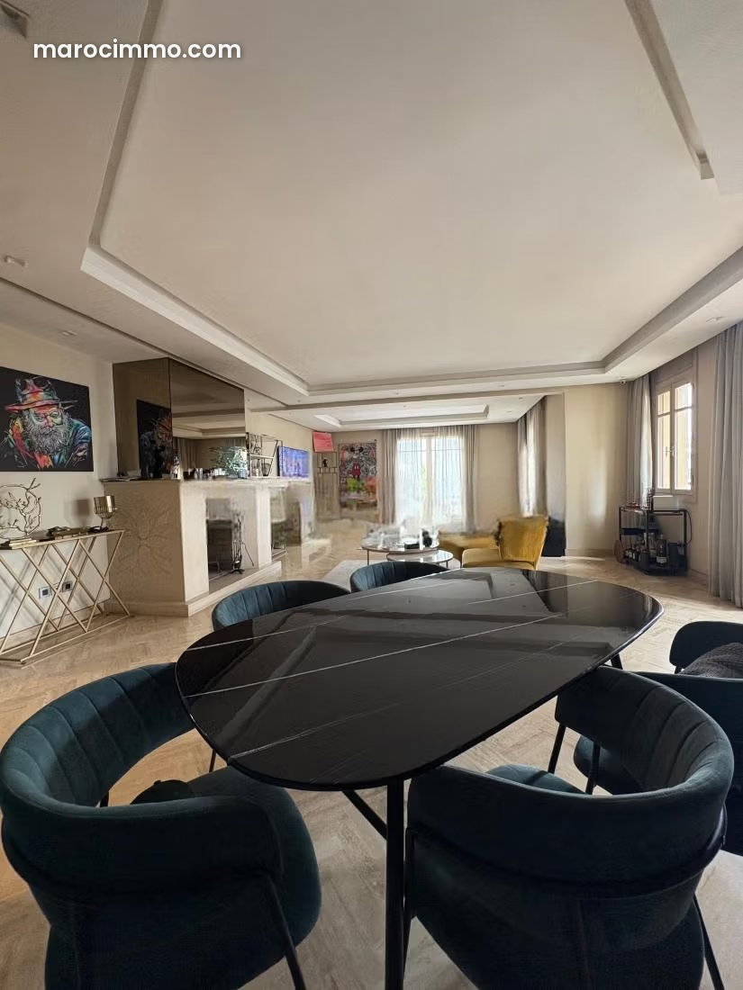 Appartement meublé 207 m², Triangle d'Or, Casablanca — Casablanca