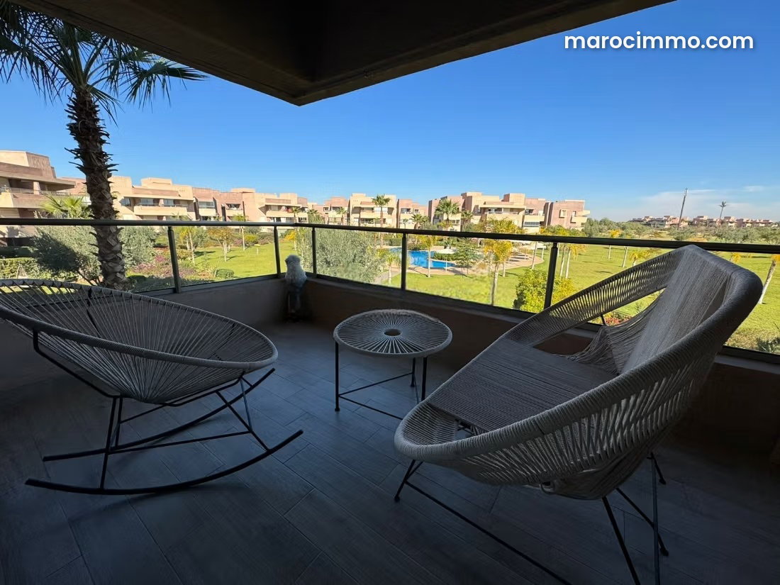 Appartement 2 chambres avec piscine et vue montagne, Agdal, Marrakech — Marrakech