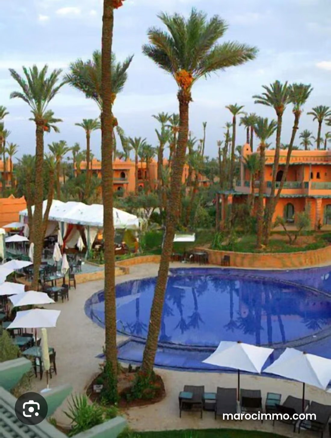 Apartment with terrace and mountain views in Marrakech's Palmeraie — Marrakesh