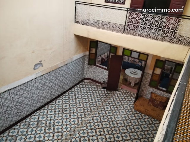 Très beau riad à vendre à Ben Saleh. Surface de 107 m² — 4