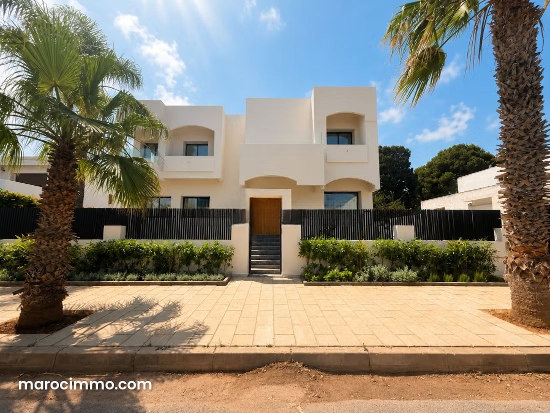 800 m² Office in Anfa, Casablanca: Professional Villa Across 3 Levels — Casablanca