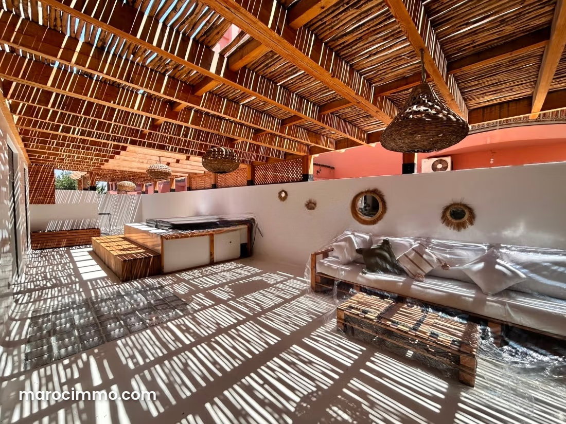 Furnished 2-Bedroom Apartment with Terrace in Victor Hugo, Marrakech — Marrakesh