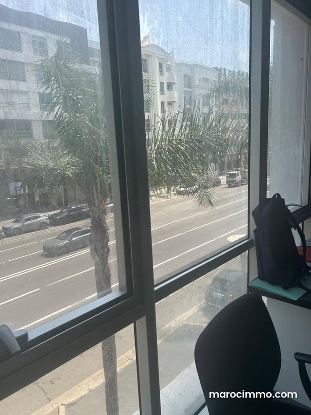 Massira El khadra Bureau 90m2 A louer Neuf Cloisonné Parking — 5