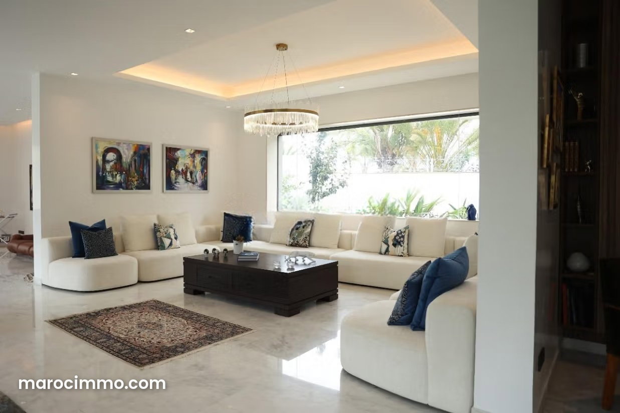 Villa meublée 6 chambres avec piscine, Riyad, Rabat — Rabat