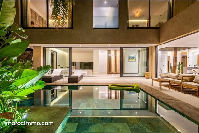 Top Luxe Villas Meublée Quartier Targa Marrakech — 5