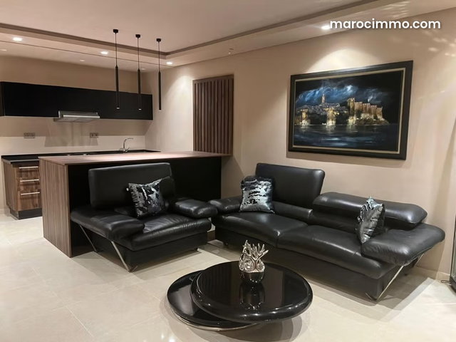 Location d'un appartement à Agdal. Surface totale 65 m². Bien meublé — 3