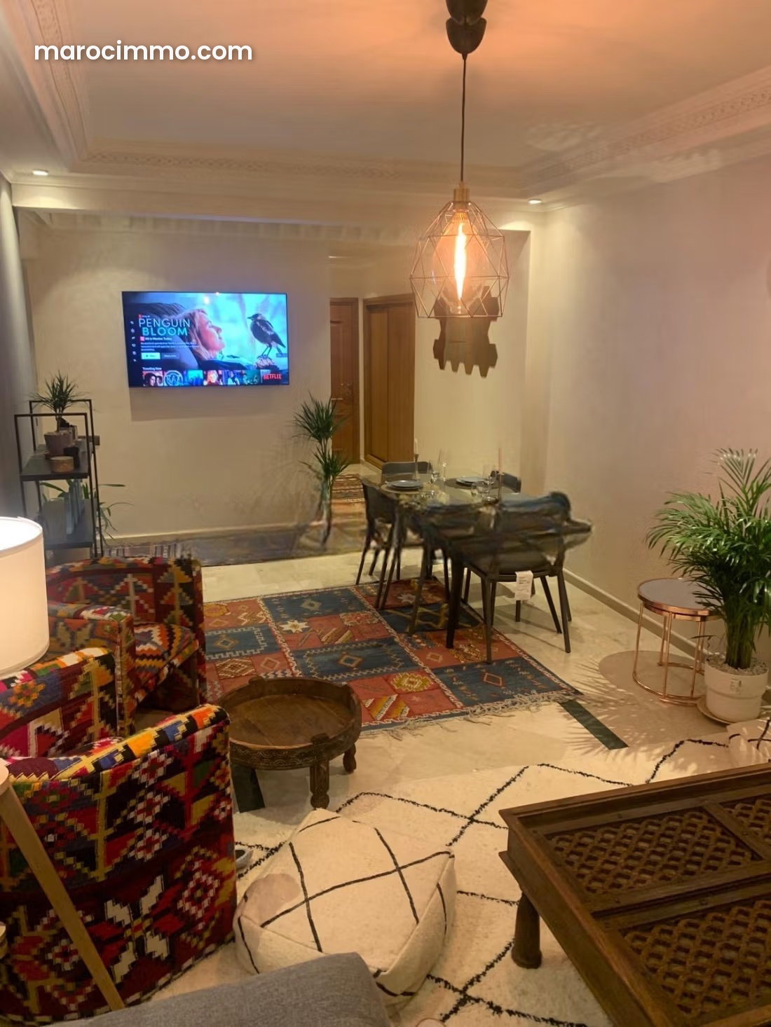 شقة مريحة مع مسبح للكراء بحي اليفرنـاج بمراكش — مراكش