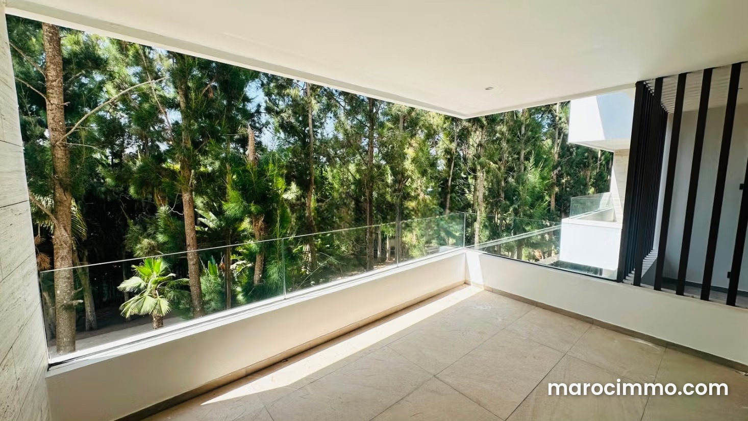 3-room apartment with terrace and garden, Souissi, Rabat — Rabat