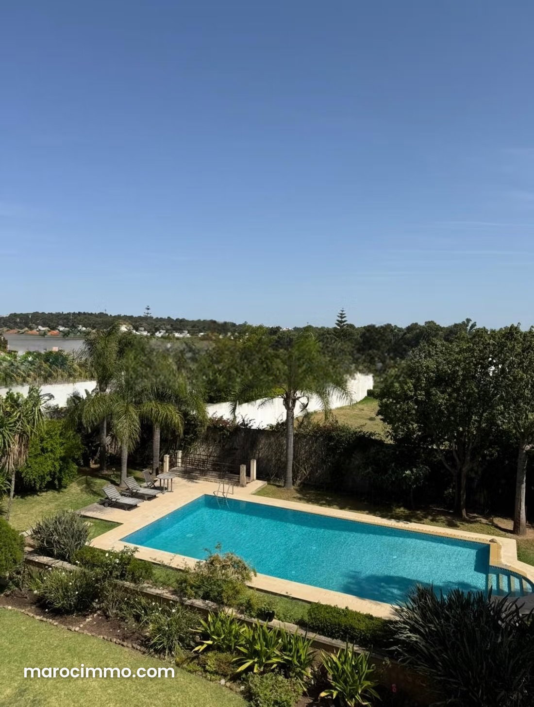 1,033 m² Villa with Pool and Garden, Rmilat, Tangier — Tangier