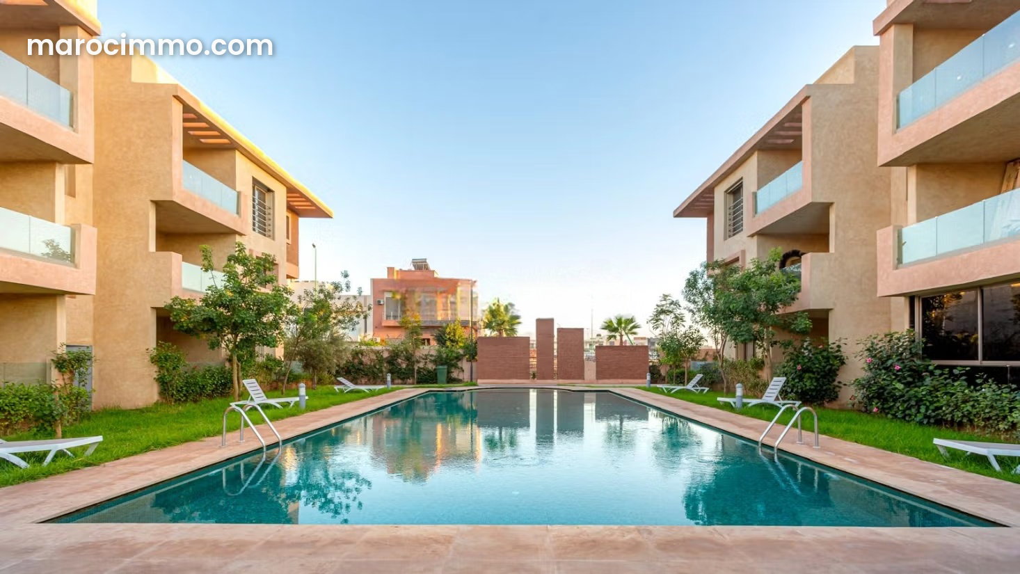 Two-Bedroom Apartment with Terrace and Pool, Agdal, Marrakech — Marrakesh