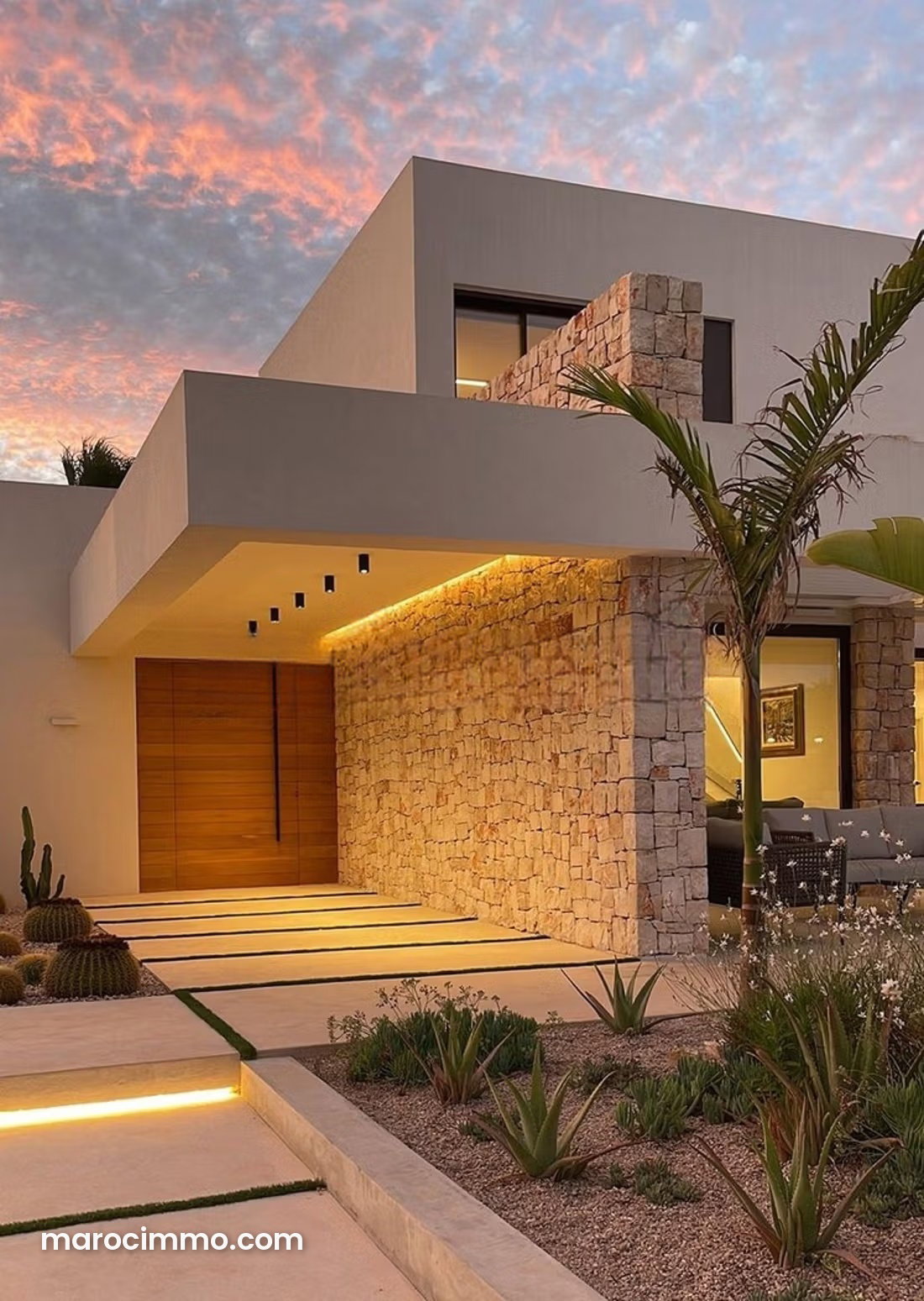 Villa 2100 m², piscine et jardins, Souissi, Rabat — Rabat
