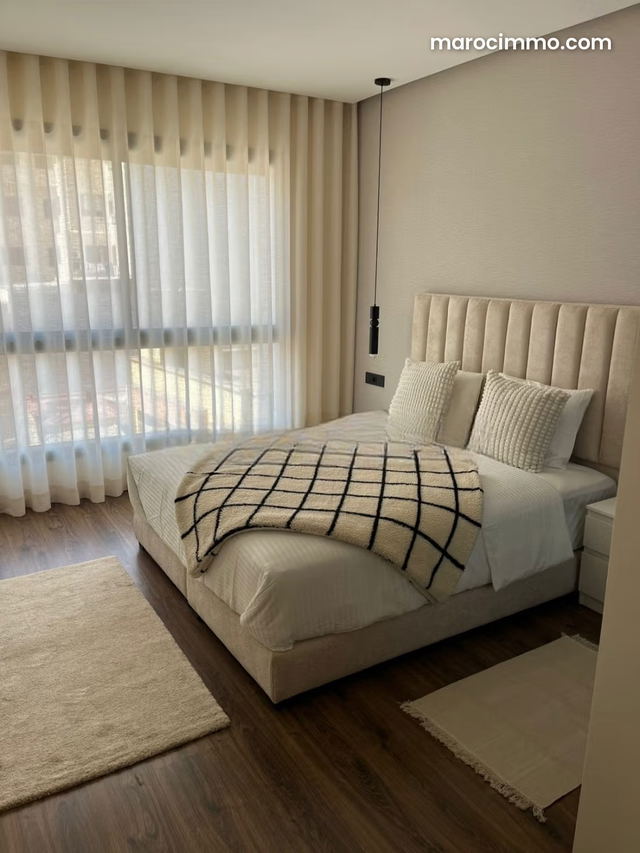 Trouvez un appartement à louer à Les Hôpitaux. 1 Chambre. Bien décoré — الدار البيضاء
