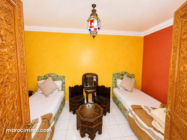 Riad 4 chambres, 3 Piscines, Palmeraie proche Médina — 5
