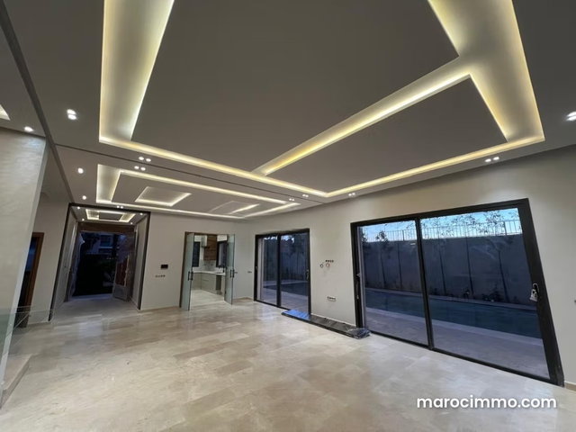 Vente villa avec piscine à targa, marrakech — 3