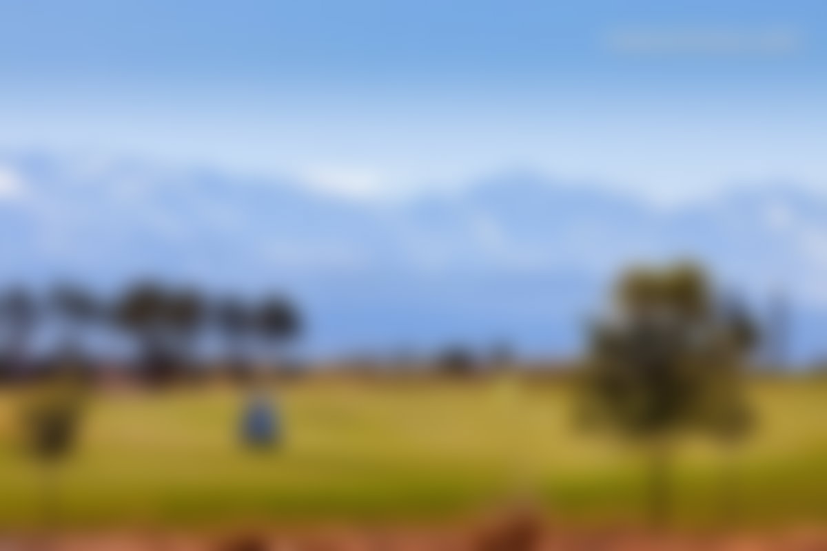Terrain 310 m² Amelkis, Marrakech, résidence golf sécurisée